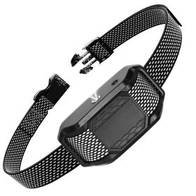 1Pc Citronella Bark Collar For Dogs Spray Bark Collar Anti Barking Control For Small Medium Large Dogs IP65 Waterproof No Electric Shocks (Color: Black)